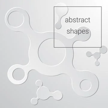 White abstract background Stock Illustration