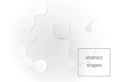 White abstract background Stock Illustration