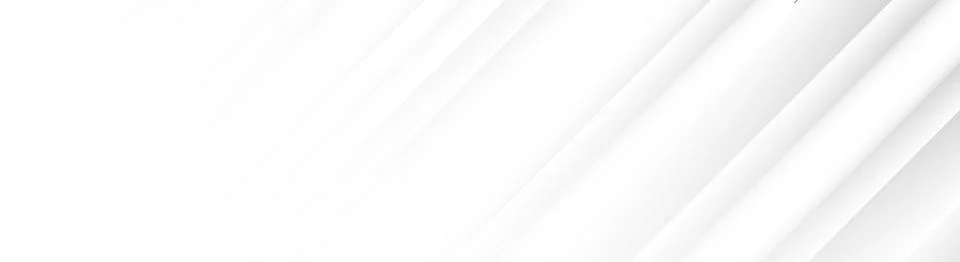 White abstract background with line pattern, banner design. Vector 16:9 Stockillustratie
