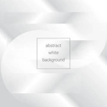 White abstract background with transparent stripes, sphere Stock Illustration