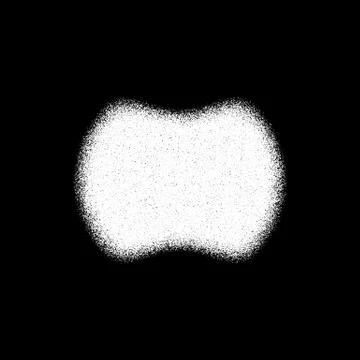 White Abstract Badge Template Stock Illustration