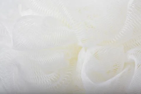 White abstract bath sponge texture background Stock Photos