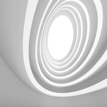 White abstract construction Stock Illustration