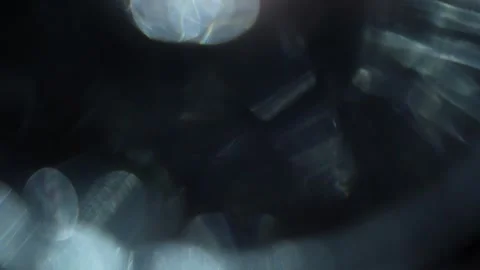 White abstract crystal flickering light Stock Footage 315540869
