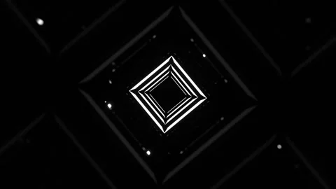 White Abstract Digital Pulse Spectrum Background VJ Loop in 4K Vidéo 341669239