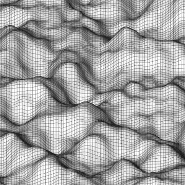 White Abstract Elevation Polygonal Background Stock Illustration