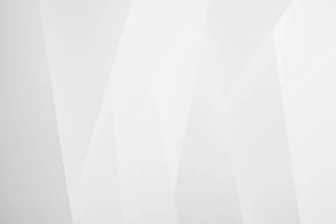 White abstract geometric background with soft light vertical oblique stripes  Illustration