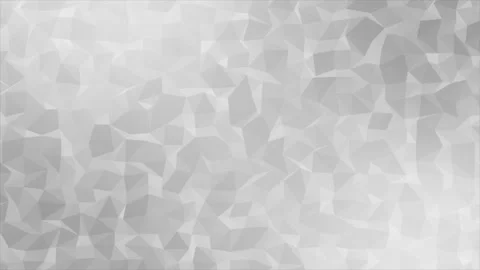 White abstract low poly design wiggling complex geometrical background Stock Footage 302559776