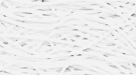 White abstract papercut background with drop shadows, vector illustration Stock Illustration
