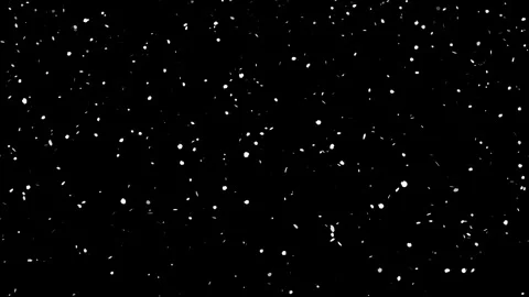 White abstract particle animation falling from top to bottom randomly. Stock Footage 322197306