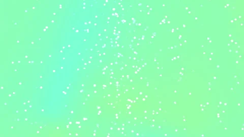 White Abstract Particles Floating on Soft Green Background Video stock 334617793