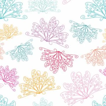 White abstract pattern Stock Illustration