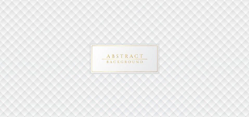 White abstract pattern luxury clean concept modern background Stock Illustration