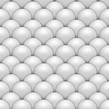 White abstract seamless pattern Stock Illustration