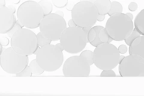 White abstract stage mockup for presentation cosmetic, goods, advertising, de Stock Illustration