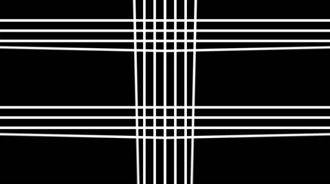 White Abstract Strings Video stock 64967891