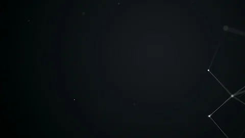 White abstract technology and cold white background with plexus elements and Stock Footage 105662988