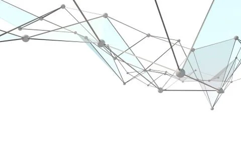 White abstract technology background Illustrazione stock