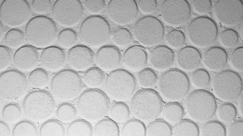 White abstract texture and movement of shadow and waves. Video stock 180092199