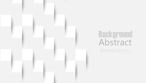 White abstract texture. Vector background 3d paper art style can be used in Stock Illustration