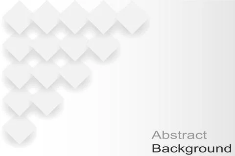 White abstract texture. Vector background 3d paper art style can be used in.. 스톡 일러스트