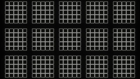 White Abstract Visual Particles Strobe Effect Background VJ Loop in 4K Stock Footage 304533967