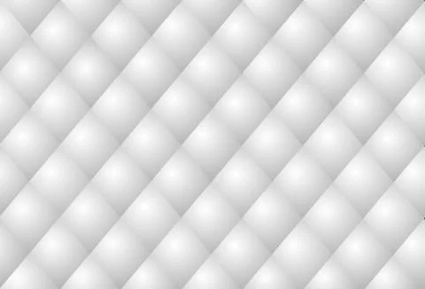 White abstract volumetric 3D template Illustrazione stock