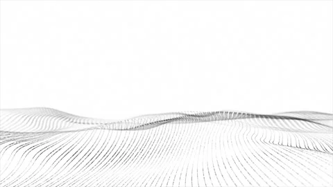 White abstract wave lines Stock Footage 318429339