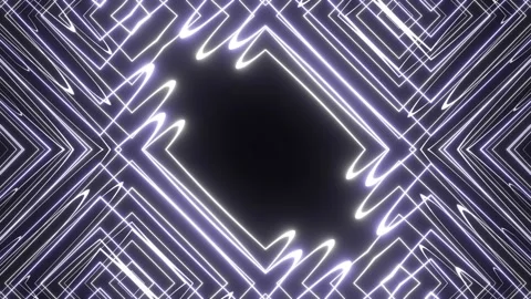 White abstraction on a black background Video stock 191513623