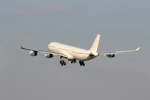 White aircraft 스톡 사진