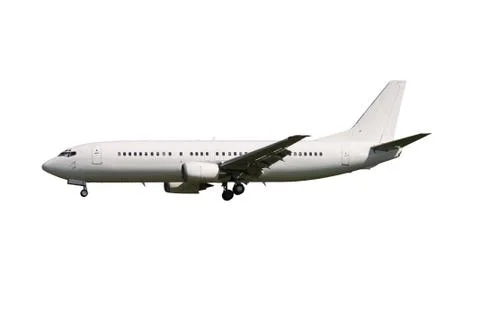 White airplane Stock Photos