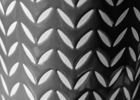 White and black with geometric pattern Stock Photos