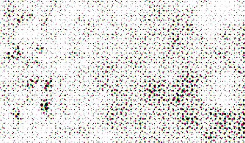 A white and black halftone pattern for design extra effect, grunge dots effect Stock Illustration