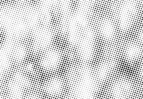 A white and black halftone pattern for design extra effect, grunge dots effect Stock Illustration