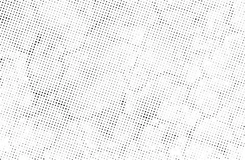 A white and black halftone pattern for design extra effect, grunge dots effect Stock Illustration