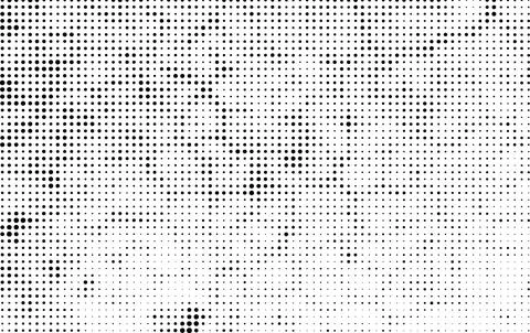 A white and black halftone pattern for design extra effect, grunge dots effect Stock Illustration