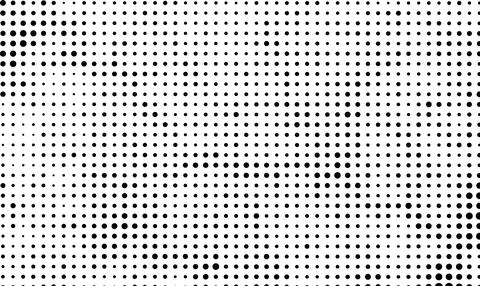 A white and black halftone pattern for design extra effect, grunge dots effect Stock Illustration