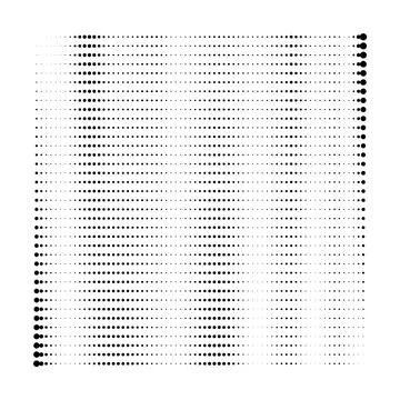 A white and black halftone pattern for design extra effect, grunge dots effect Stock Illustration