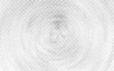 A white and black halftone pattern for design extra effect, grunge dots effect Stock Illustration