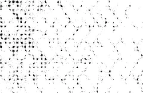 A white and black halftone pattern for design extra effect, grunge dots effect Stock Illustration