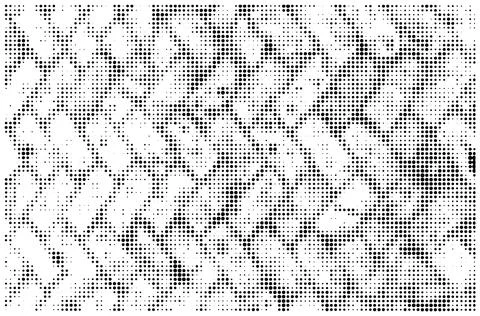 A white and black halftone pattern for design extra effect, grunge dots effect Stock Illustration
