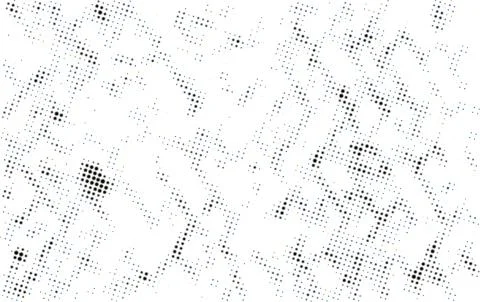 A white and black halftone pattern for design extra effect, grunge dots effect Stock Illustration