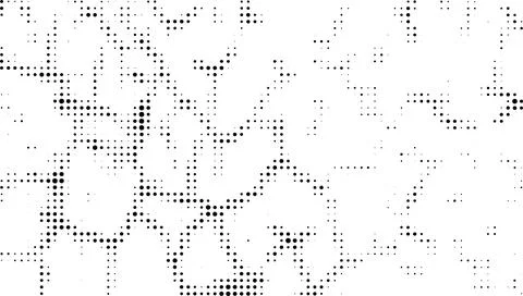 A white and black halftone pattern for design extra effect, grunge dots effect Stock Illustration