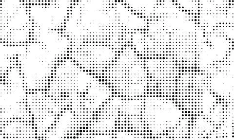 A white and black halftone pattern for design extra effect, grunge dots effect Stock Illustration
