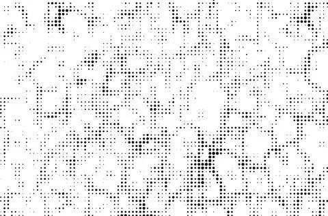 A white and black halftone pattern for design extra effect, grunge dots effect Stock Illustration