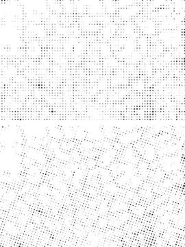 A white and black halftone pattern for design extra effect, grunge dots effect Stock Illustration