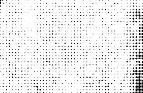 A white and black halftone pattern for design extra effect, grunge dots effect Stock Illustration