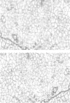 A white and black halftone pattern for design extra effect, grunge dots effect Stock Illustration