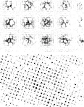 A white and black halftone pattern for design extra effect, grunge dots effect Stock Illustration