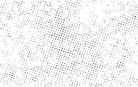 A white and black halftone pattern for design extra effect, grunge dots effect Stock Illustration